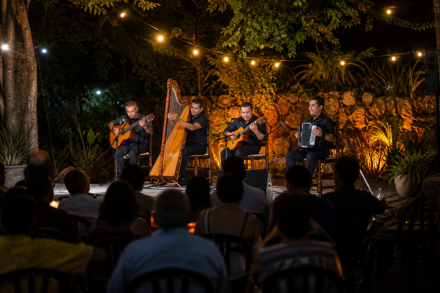 Summer music on the lake: polka and guarania near San Bernardino, Paraguay